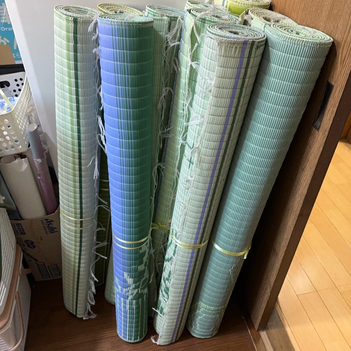 夏用ラグ い草マット (ゴザ) 1本〜6本