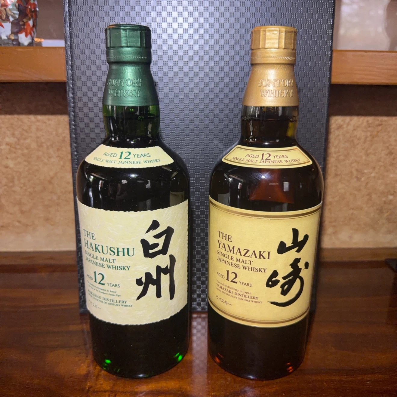 サントリー 白州12年 山崎12年 2本セット