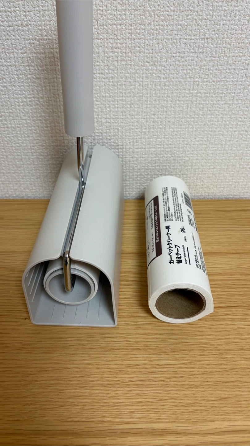 無印良品 ヘッドが付け替えられる カーペットクリーナーの写真2枚目