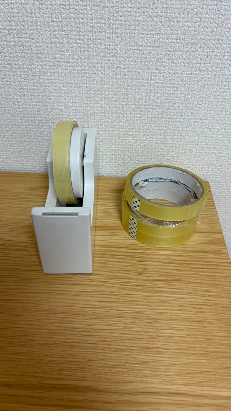 無印良品　テープカッター、セロハンテープの写真2枚目