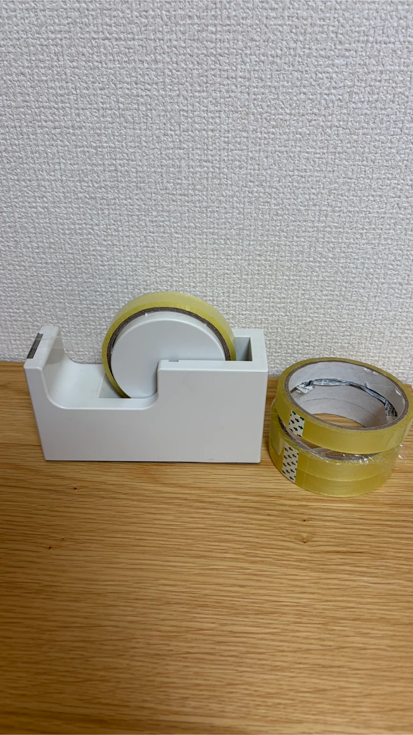 無印良品　テープカッター、セロハンテープの写真3枚目