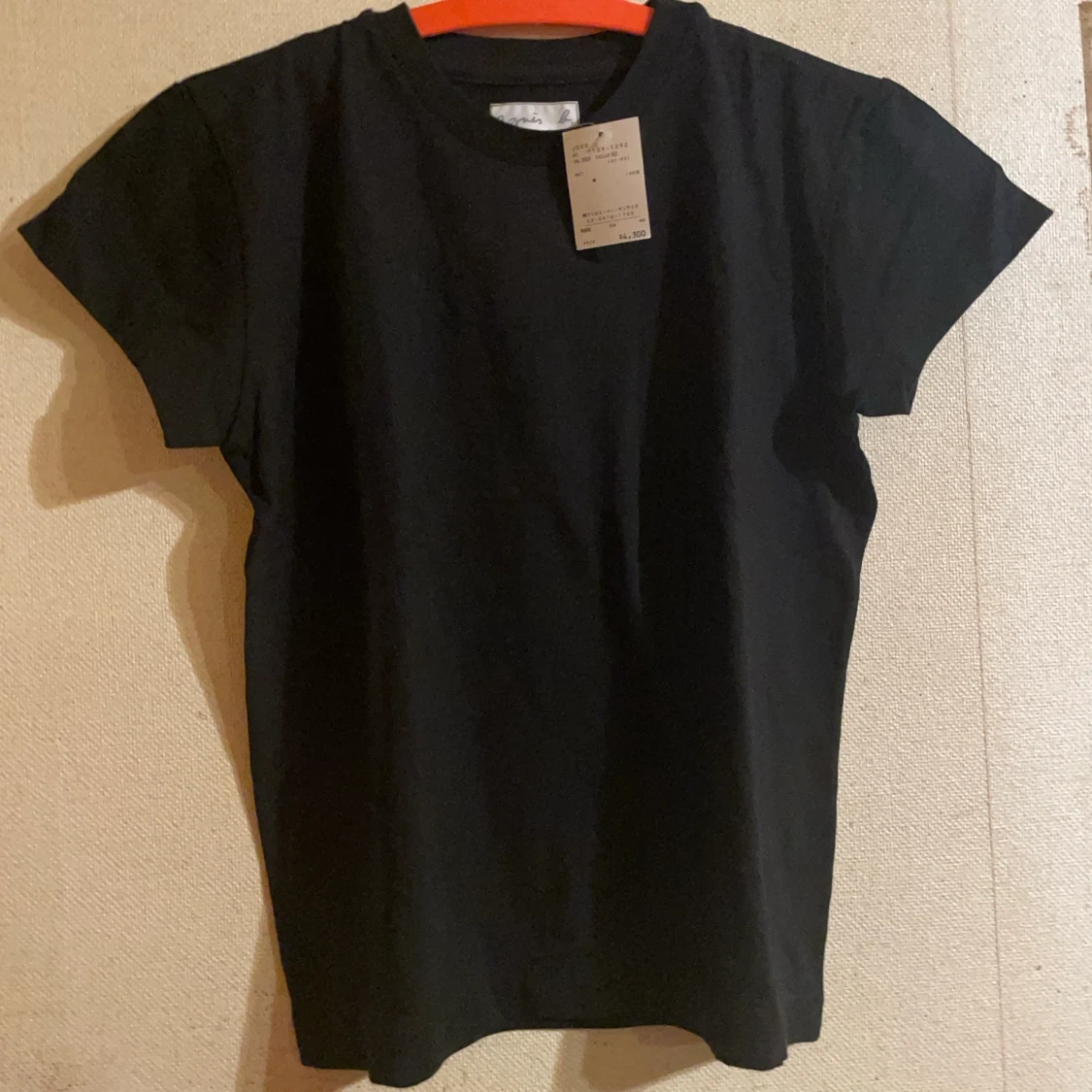 アニエスベー Tシャツ 黒 サイズ2 新品タグ付