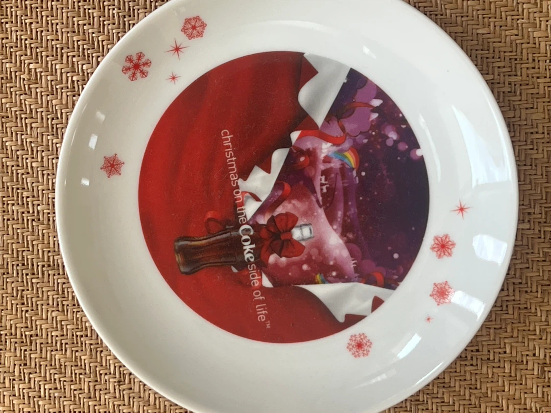 コカコーラクリスマプレート記念お皿