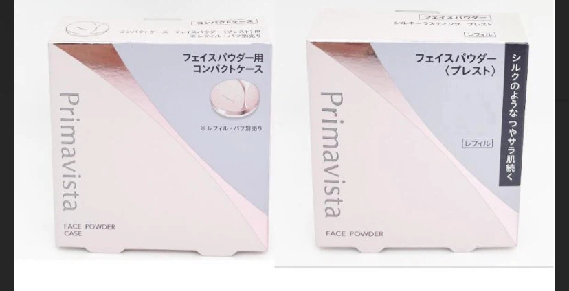 プリマヴィスタ フェイスパウダー ルーセントホワイト レフィル＆ケースセットの写真2枚目