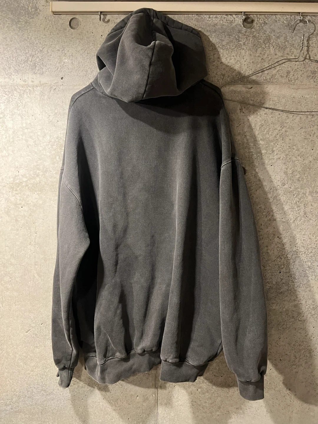 KITH x Nike Swoosh Hoodie コラボレーションパーカー ウォッシュ加工(フェード加工)の写真3枚目