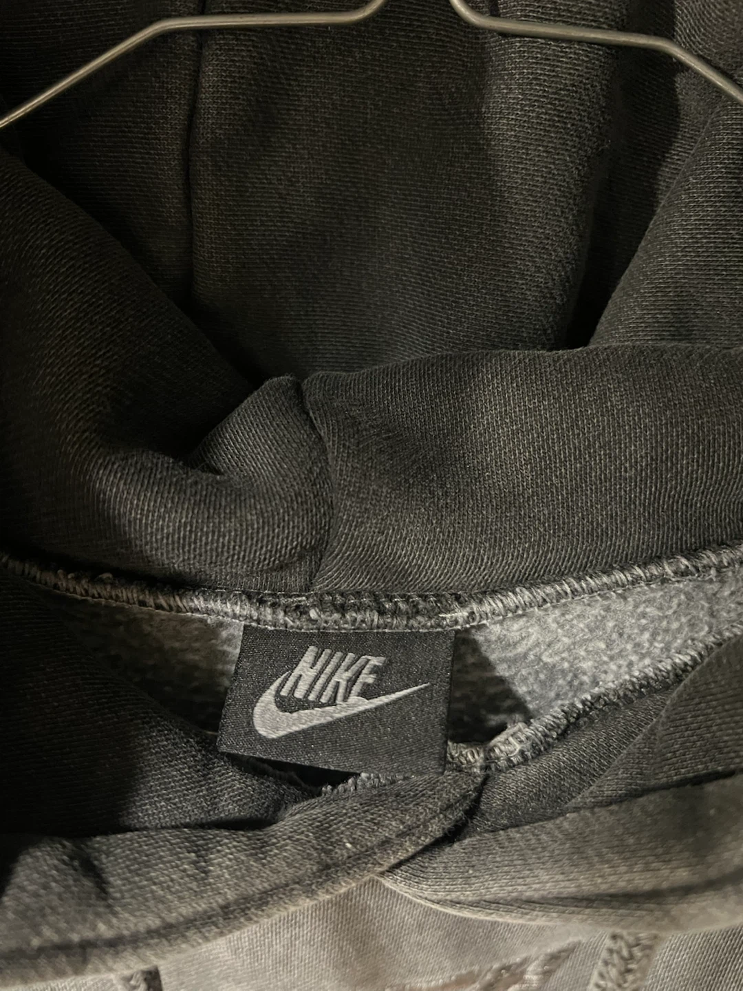 KITH x Nike Swoosh Hoodie コラボレーションパーカー ウォッシュ加工（フェード加工）の写真4枚目