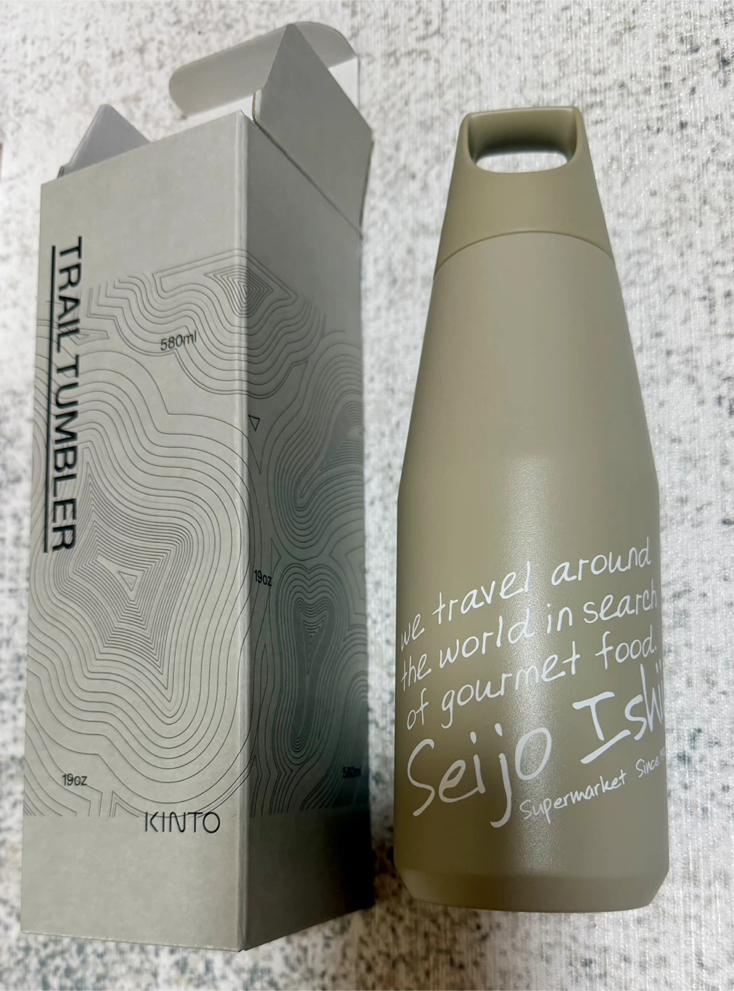 成城石井 タンブラー 580ml&エコバッグ1つ