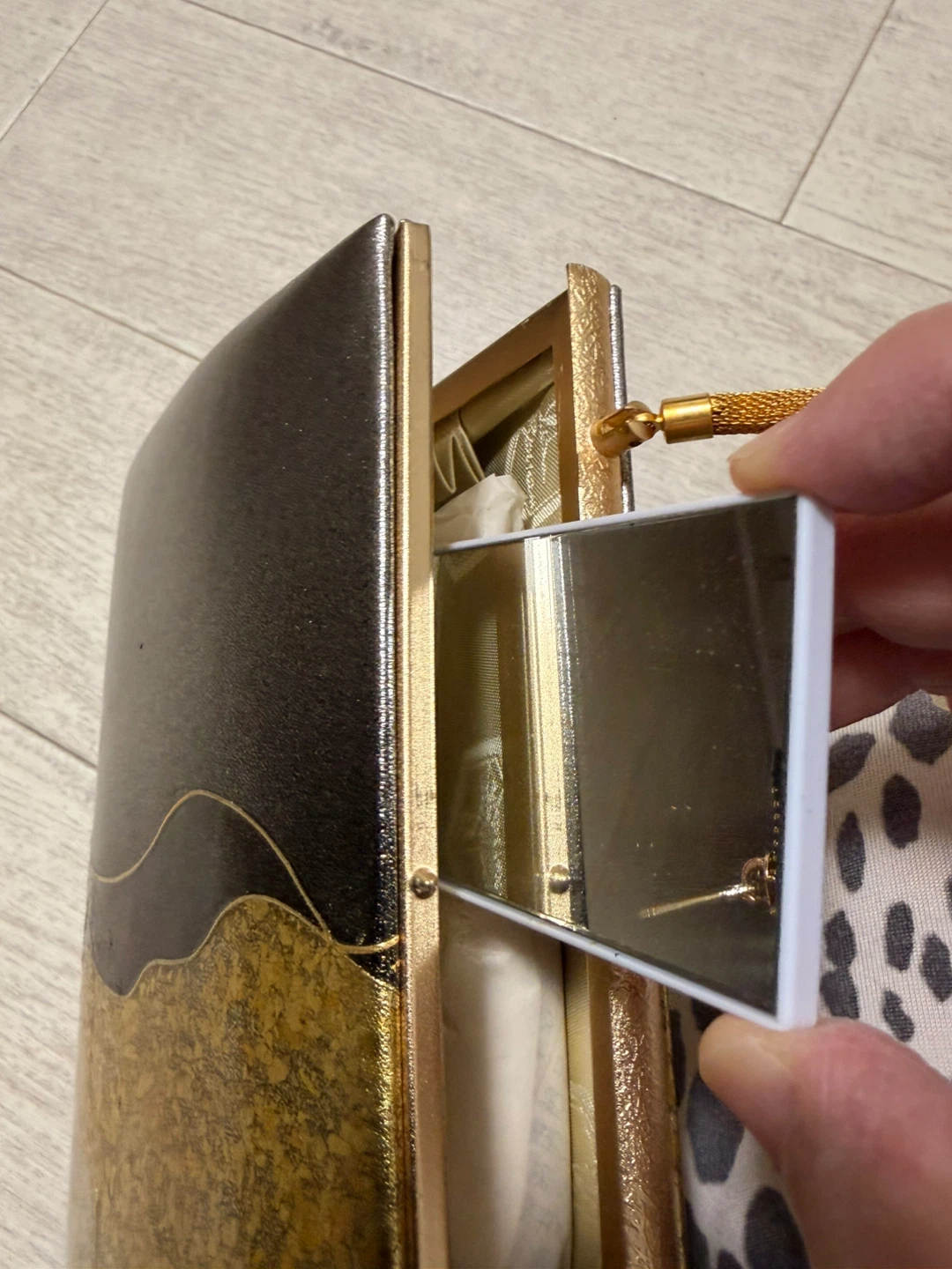 和装用 草履・バッグセット 金彩の写真2枚目