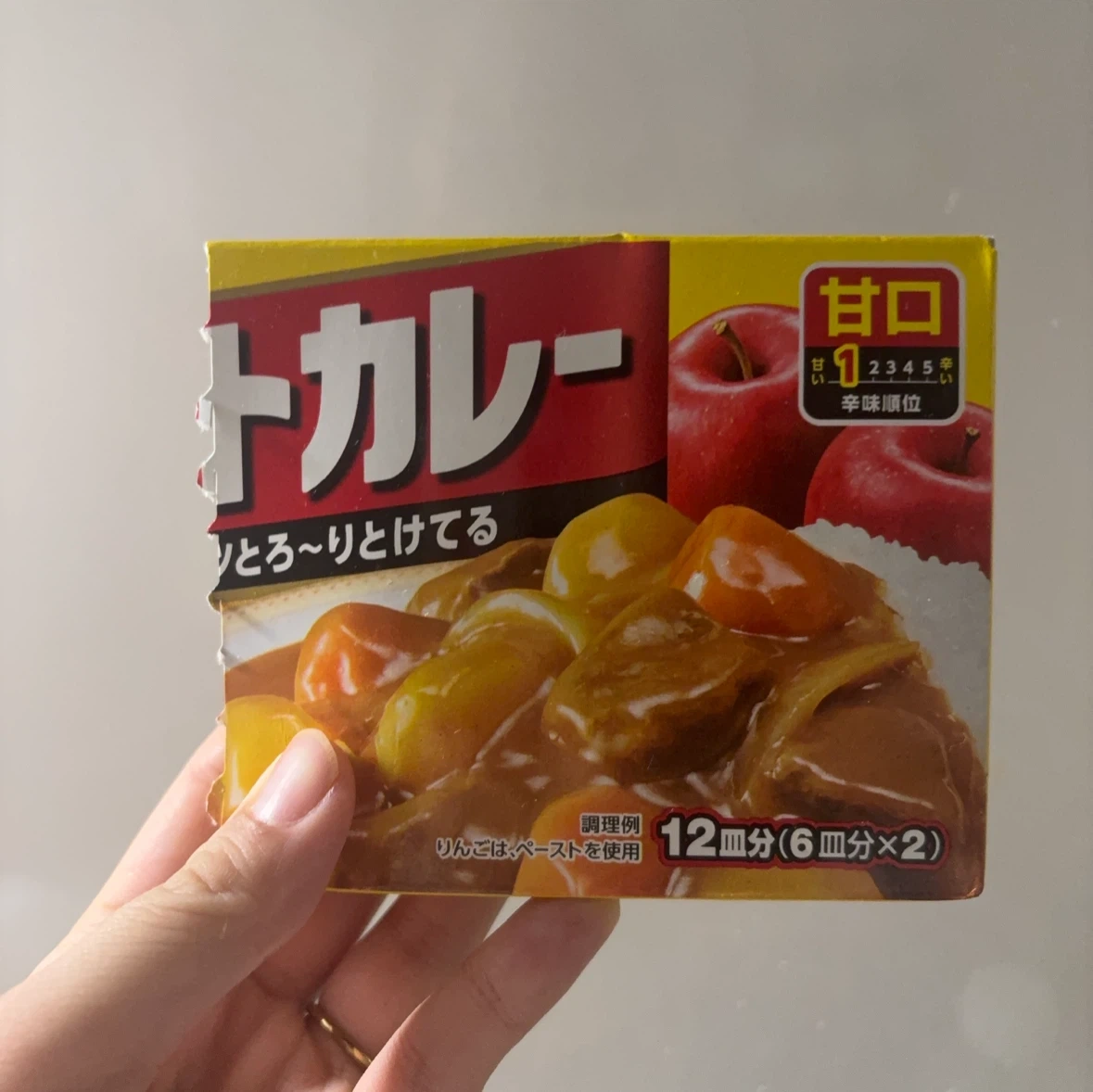 ハウス りんごのカレー 甘口 12皿分