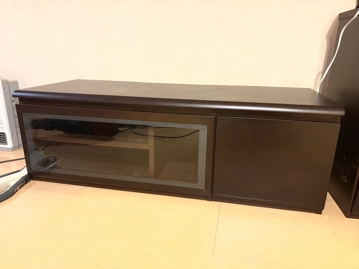 ダークブラウン テレビ台 ローボード