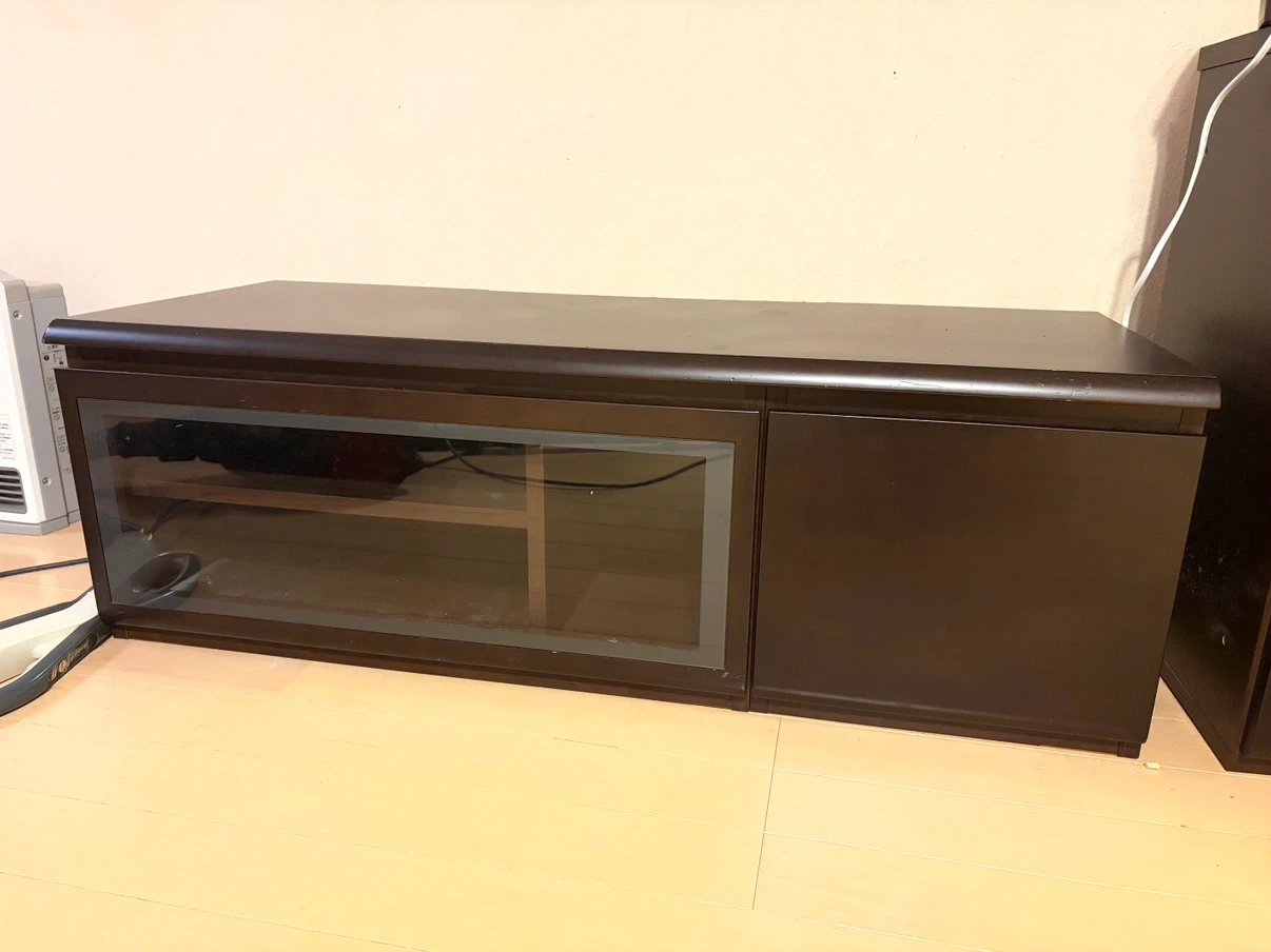 ダークブラウン テレビ台 ローボード