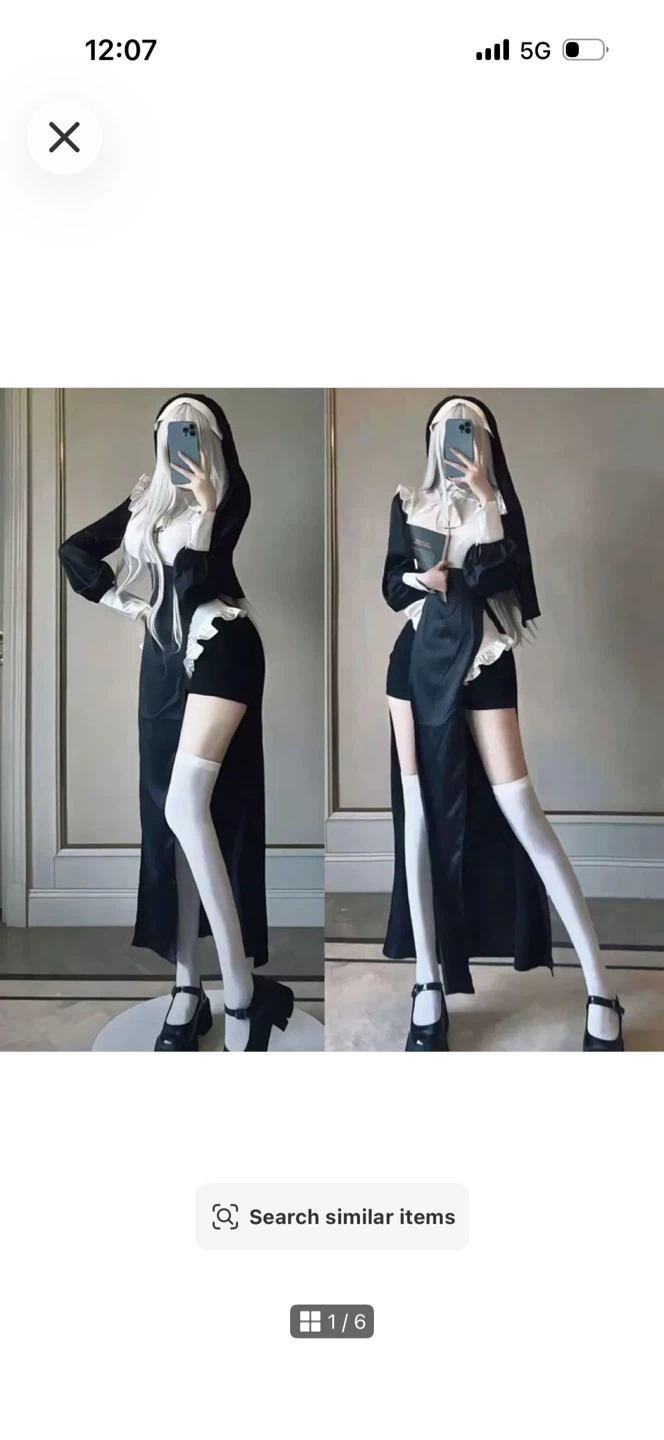 修道女風 コスプレ 衣装