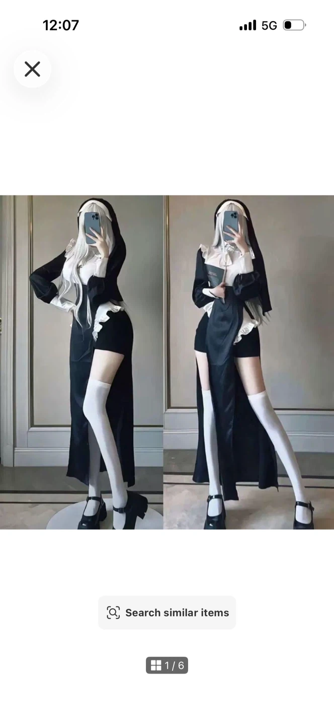 修道女風 コスプレ 衣装
