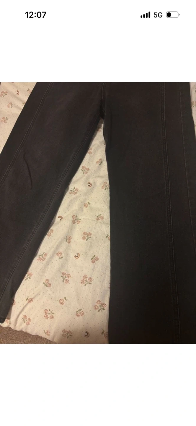 ブラックデニムパンツ baggy y2kの写真2枚目