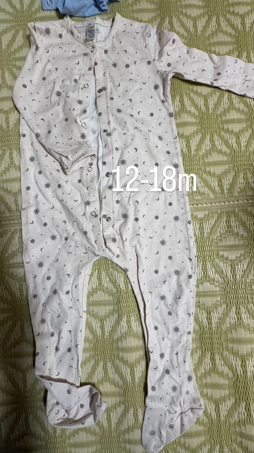 ベビー服 ロンパース 12-18m
