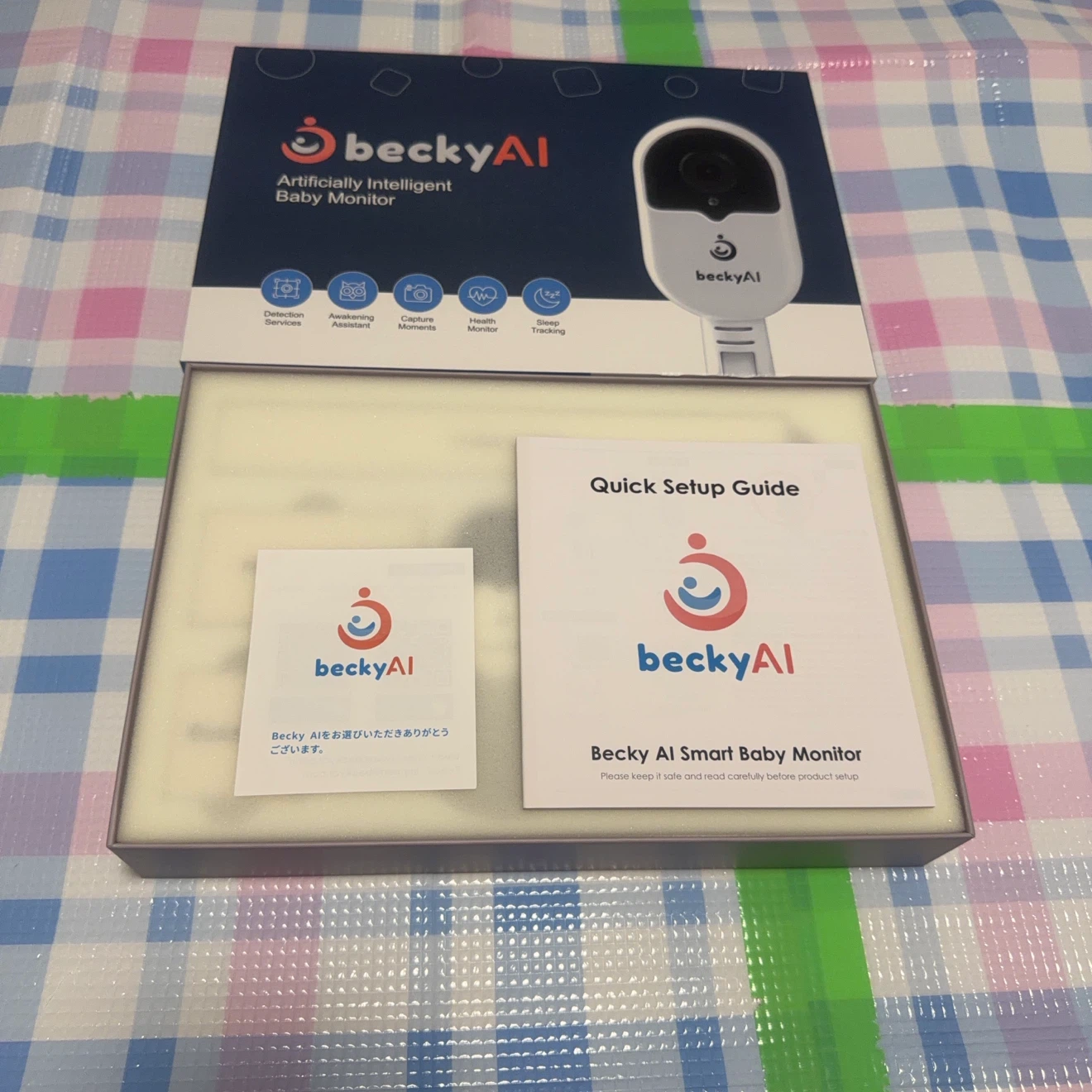 ベッキーAI スマートベビーモニターの写真2枚目