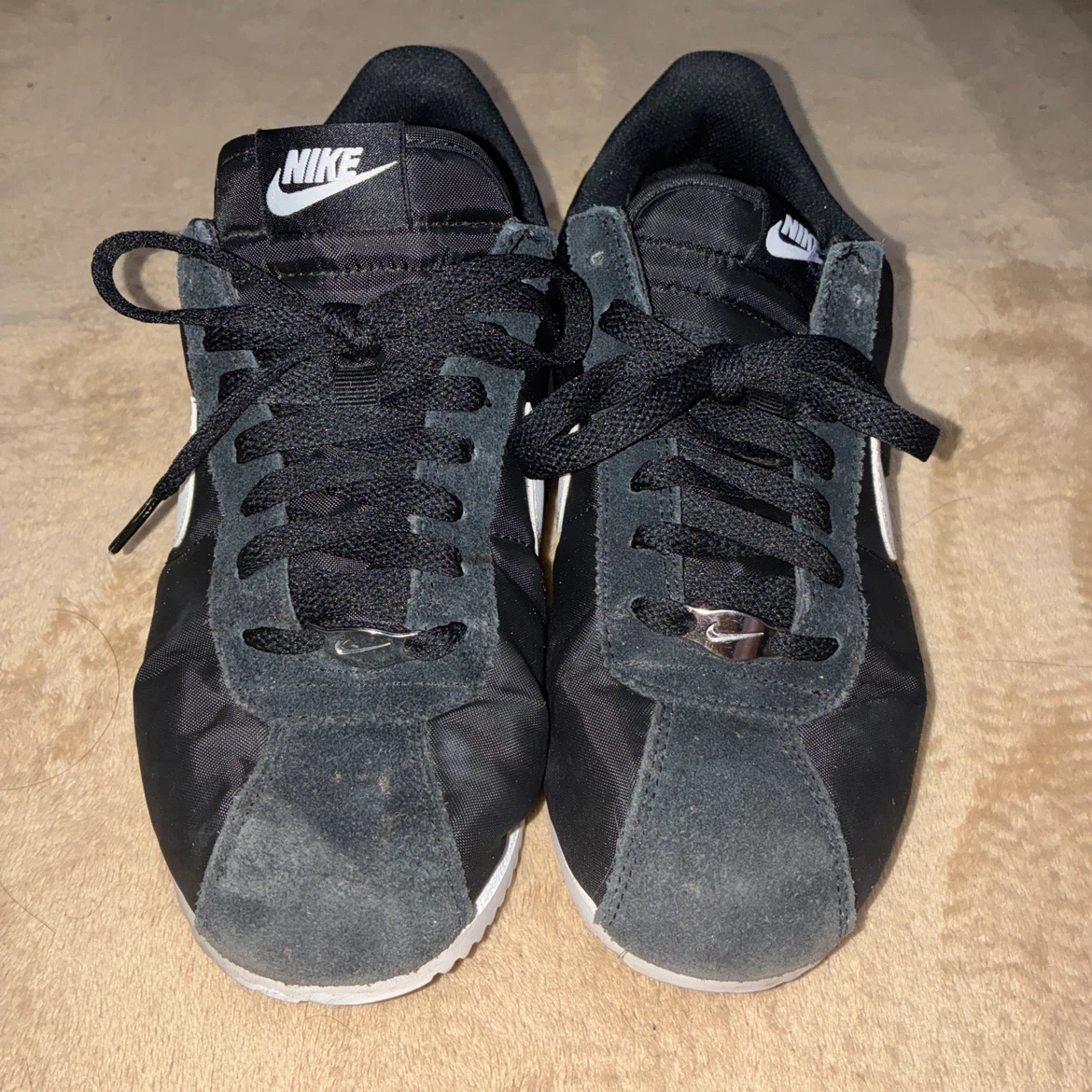 Nike ナイキ Cortez コルテッツ ブラック/ホワイト 24.5cmの写真2枚目