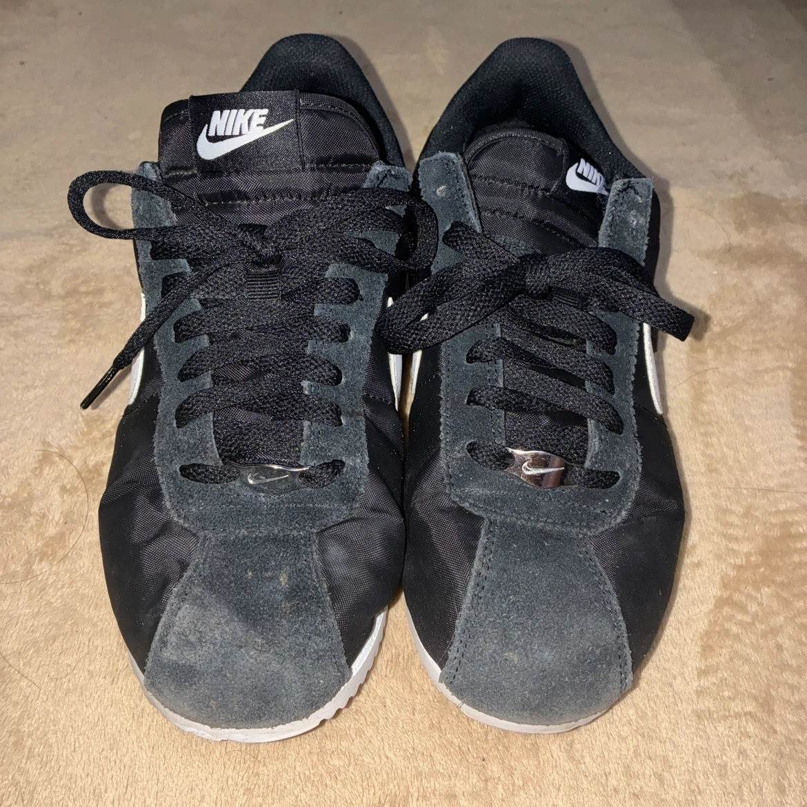 Nike ナイキ Cortez コルテッツ ブラック/ホワイト 24.5cmの写真2枚目