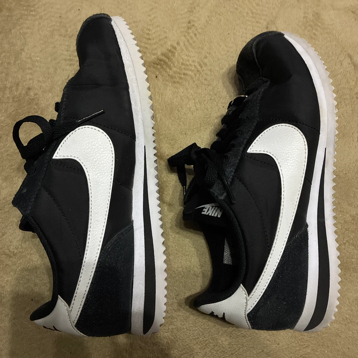 Nike ナイキ Cortez コルテッツ ブラック/ホワイト 24.5cmの写真4枚目