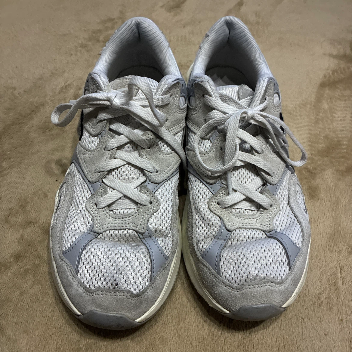 NIKE スニーカー グレー レディース 24.0cmの写真2枚目