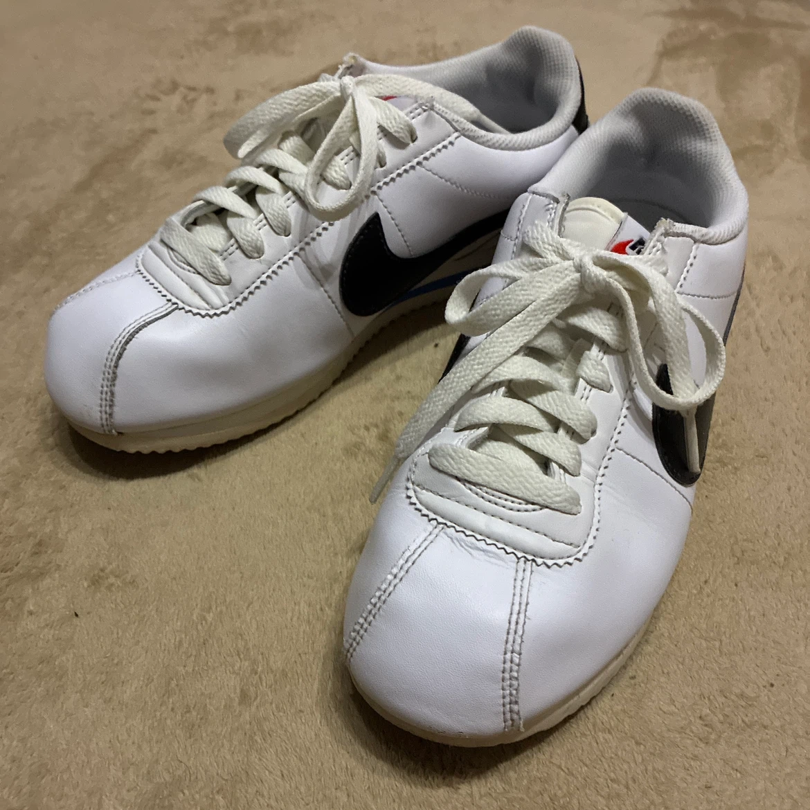NIKE CORTEZ ナイキ コルテッツ ホワイト ブラック ブルー 24cm