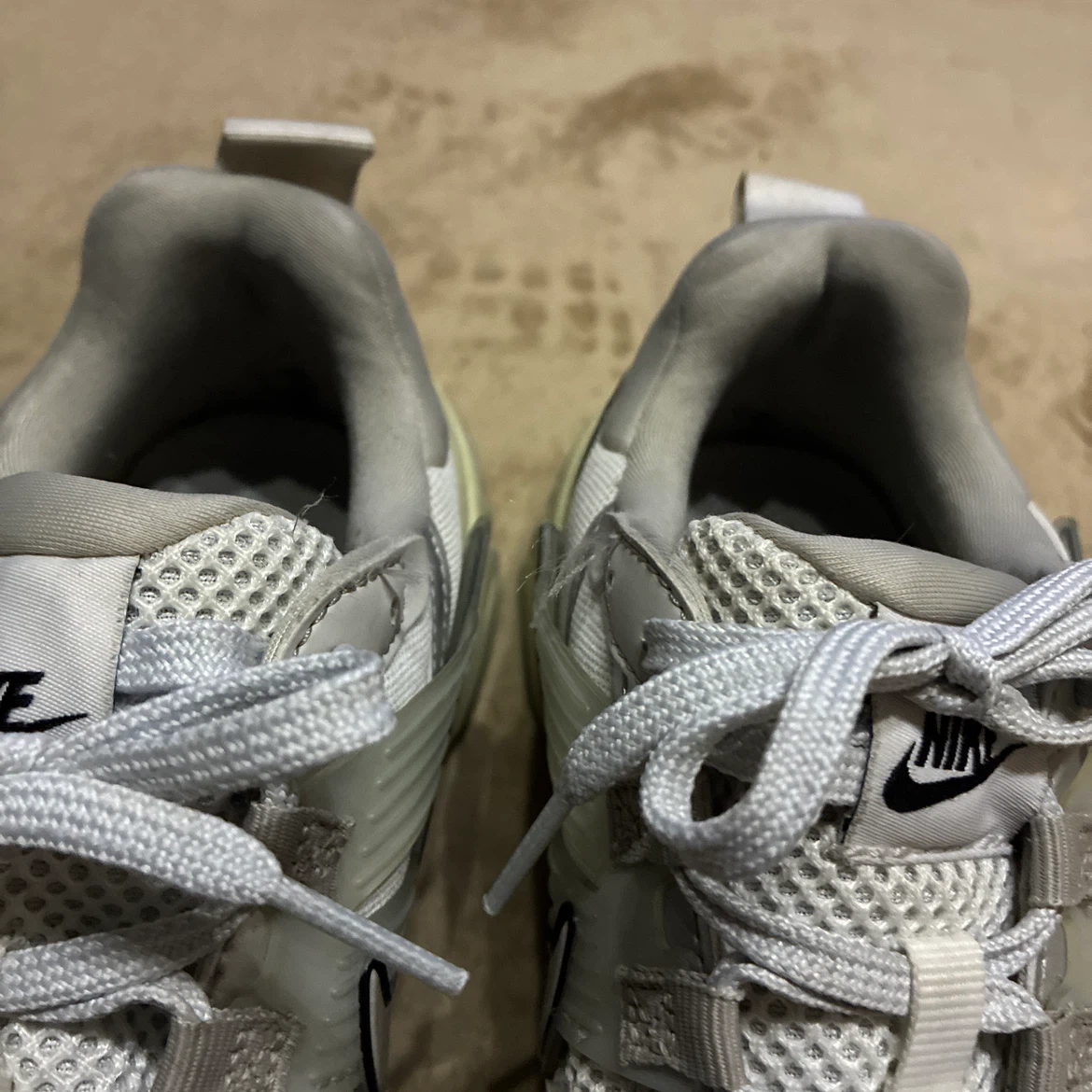 NIKE スニーカー シルバー ホワイト メンズ 25.0cmの写真8枚目