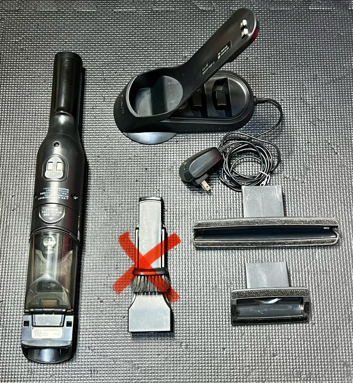 ☆ Shark シャーク EVOPOWER WV270J 充電式ハンディクリーナー ブラック ノズルセット ☆の写真2枚目