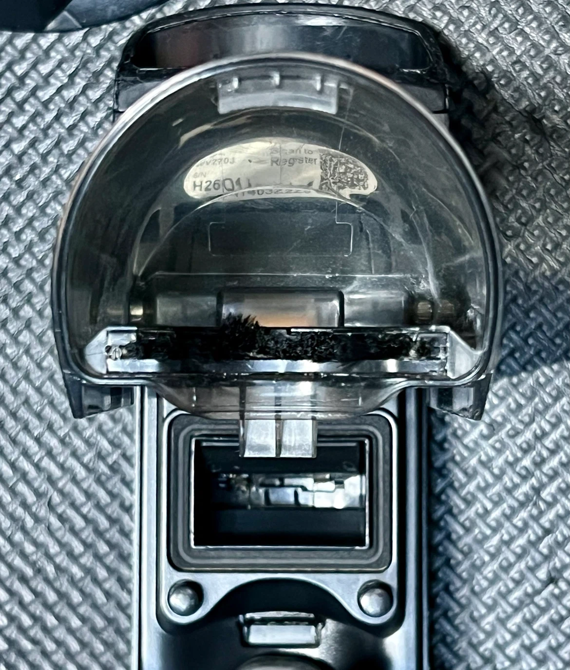 ☆ Shark シャーク EVOPOWER WV270J 充電式ハンディクリーナー ブラック ノズルセット ☆の写真6枚目