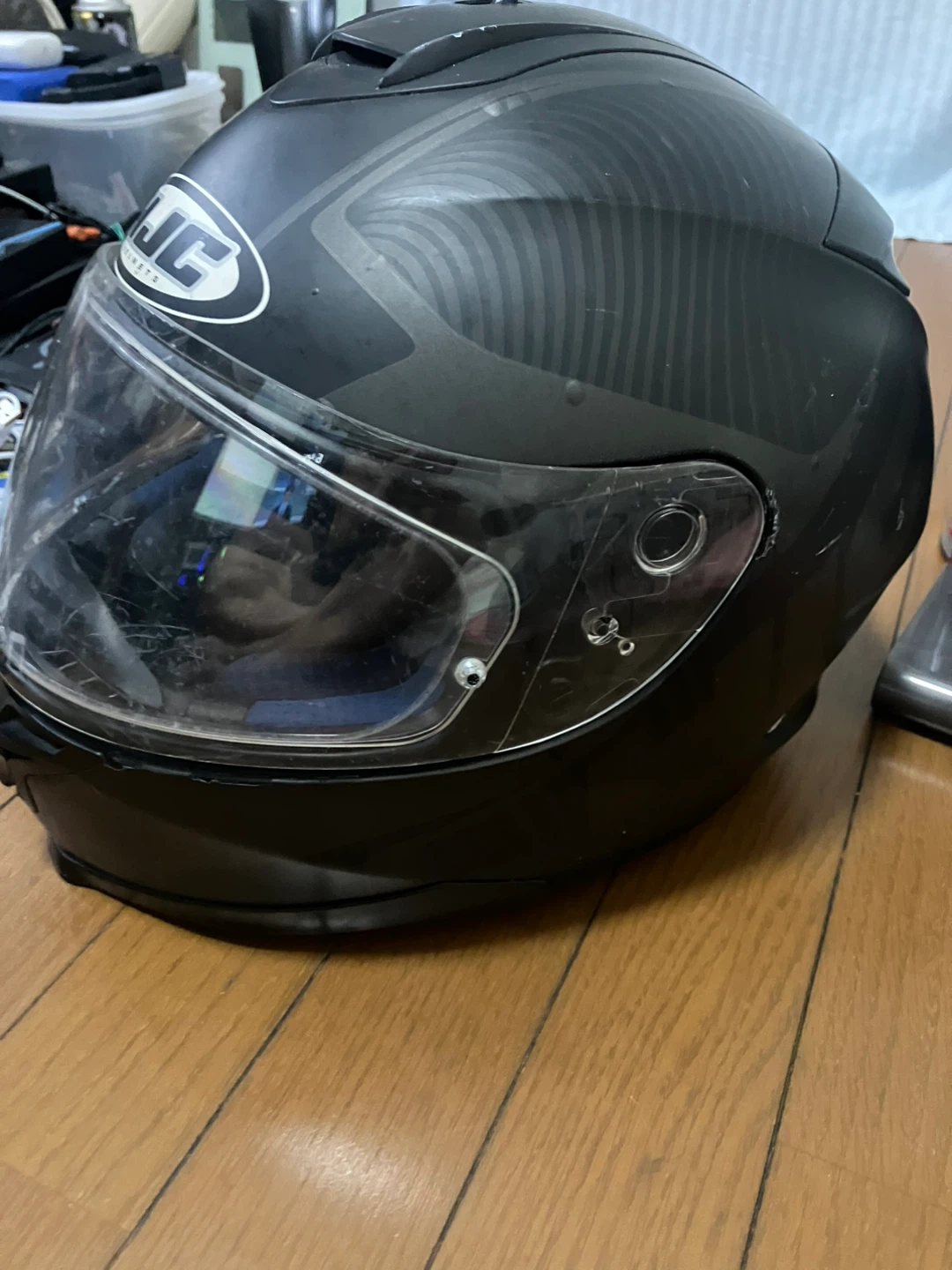 HJC フルフェイスヘルメット Lサイズ 58-59cmの写真4枚目