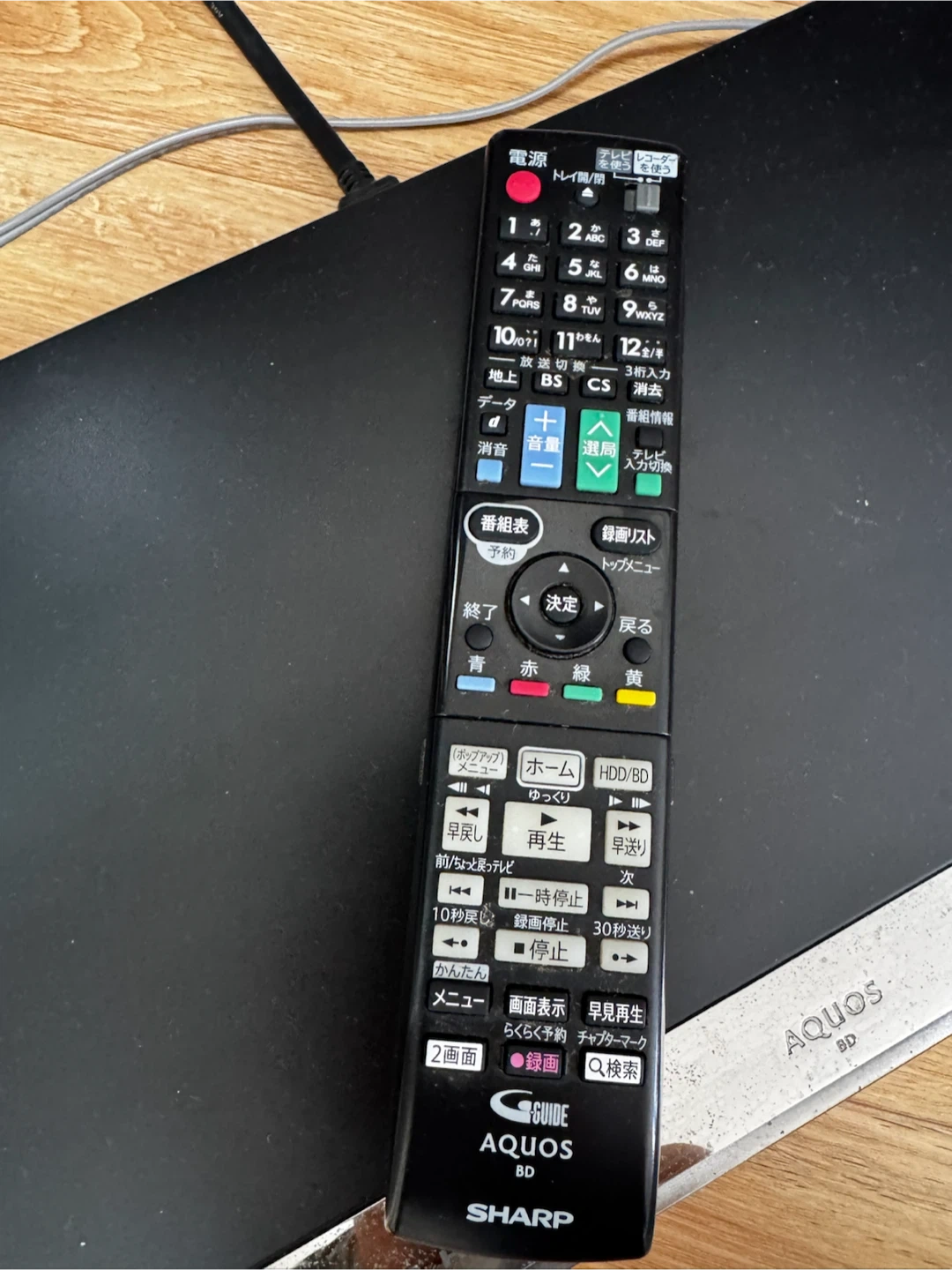 【動作確認済・初期化済】SHARP AQUOS BD-W560 ブルーレイレコーダー 500GBの写真3枚目