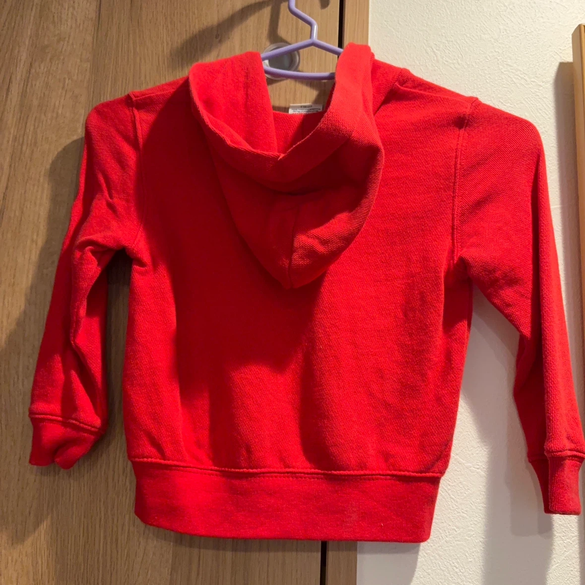 プリントスター キッズ パーカー 100cm レッド ミゲル仮装の写真3枚目