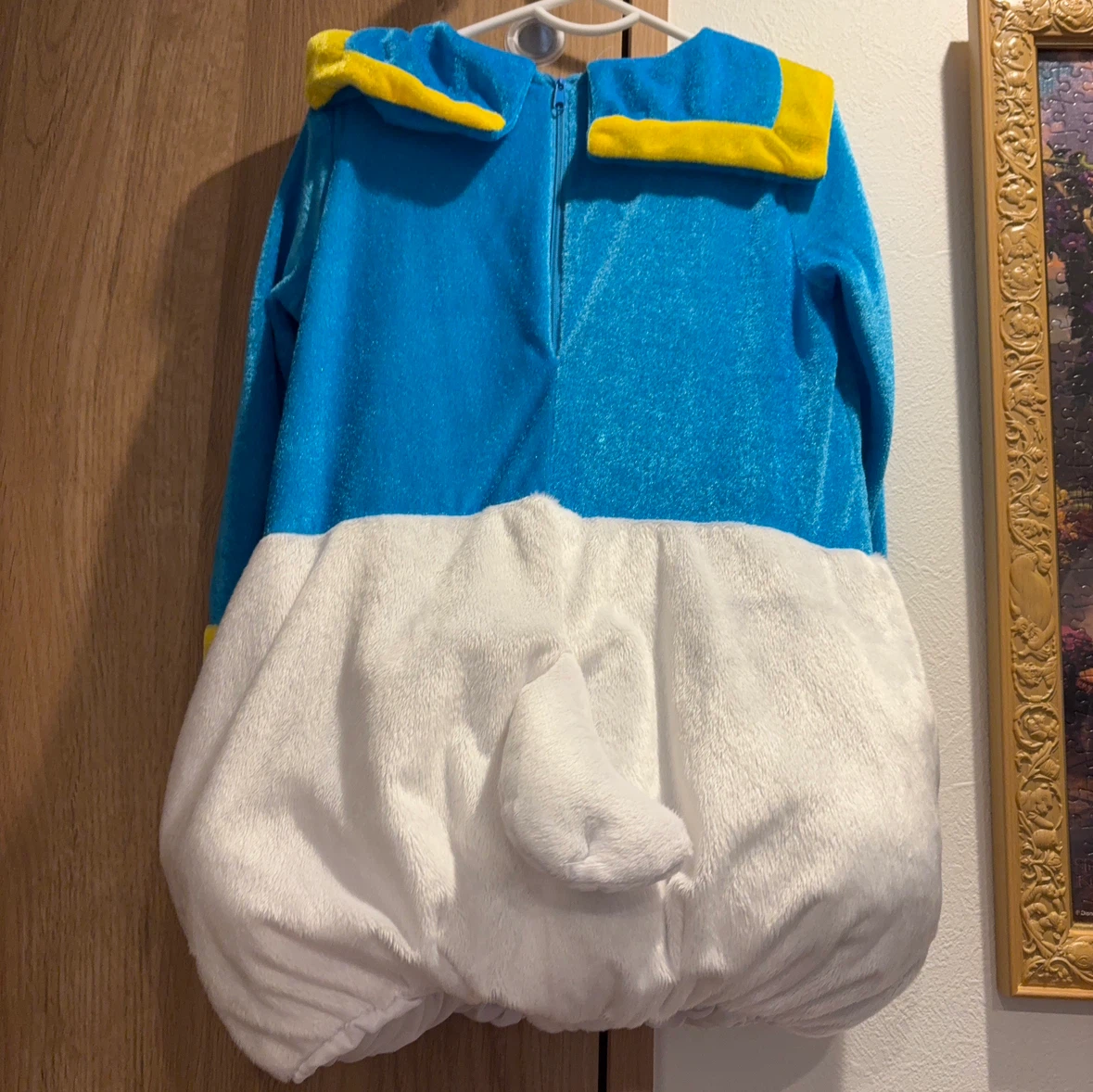 ドナルドダック 着ぐるみ 子供用 ハロウィン仮装 3歳着用の写真6枚目