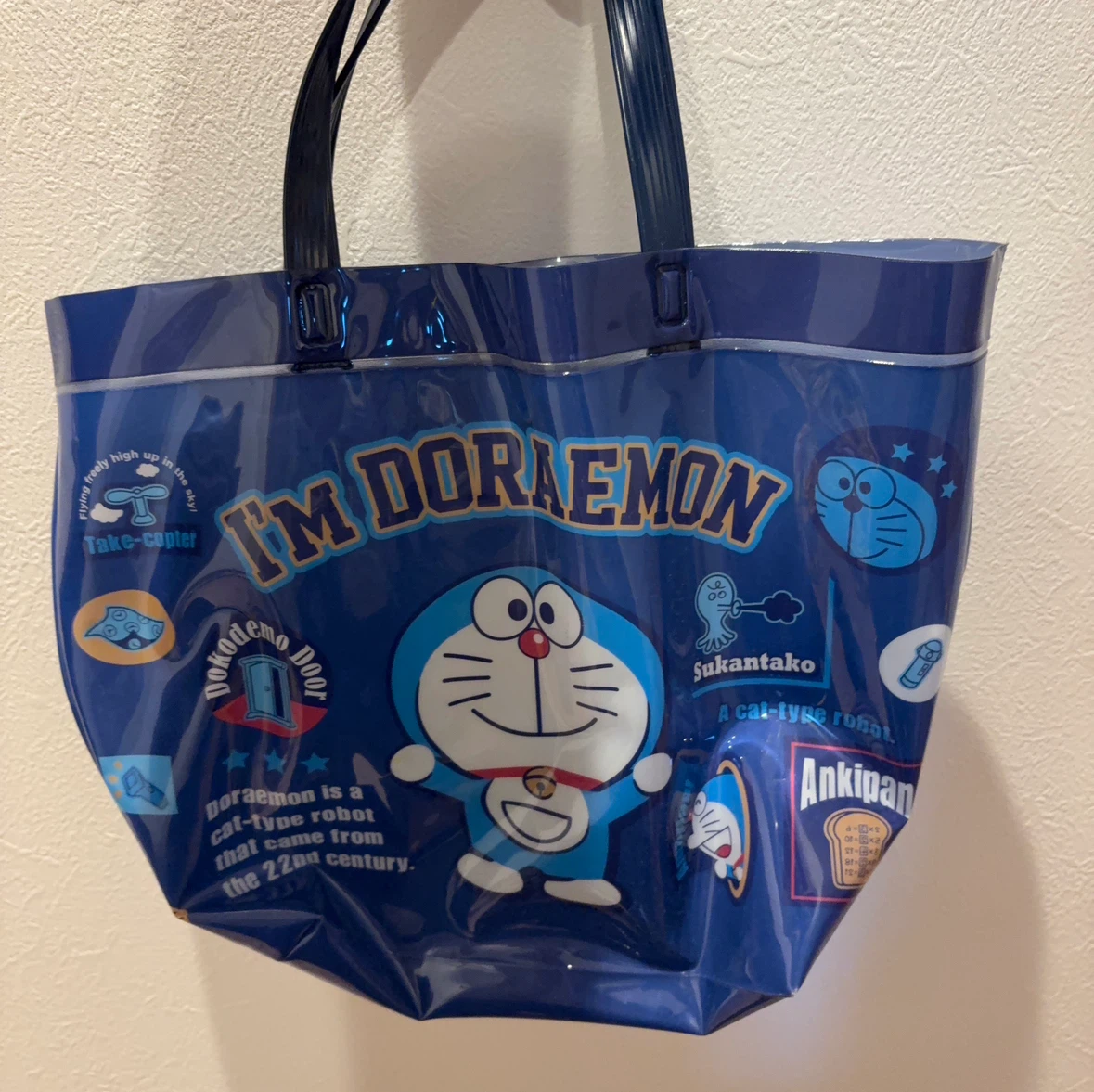 ドラえもん ビニールバッグ トートバッグ