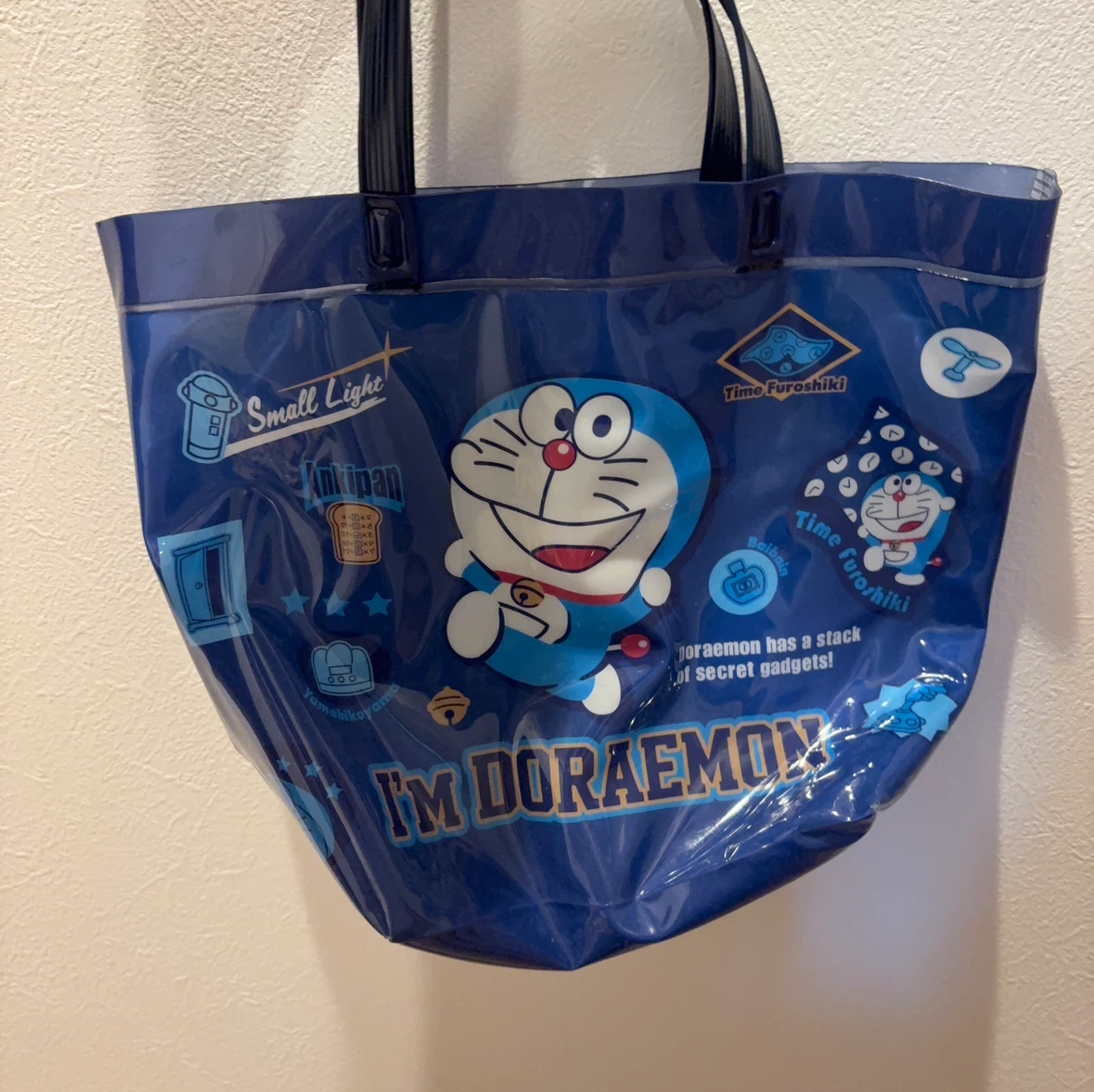 ドラえもん ビニールバッグ トートバッグの写真2枚目