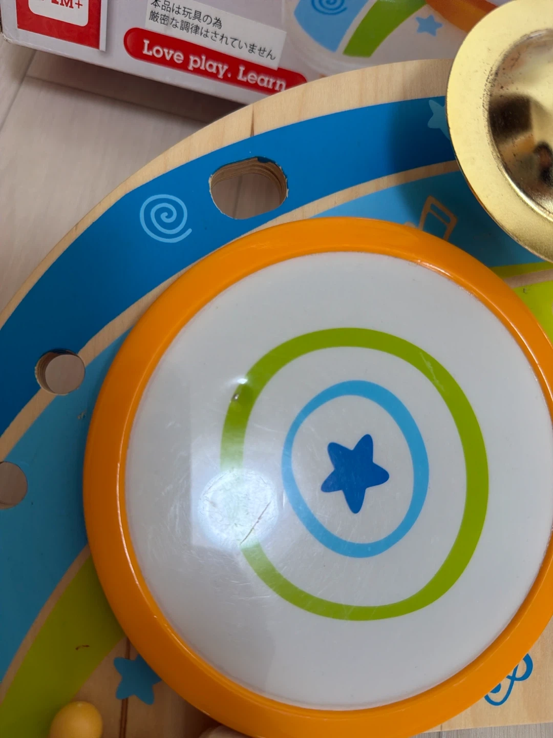 美品☆ハペ マイティミニバンド 楽器セット 木製おもちゃの写真7枚目