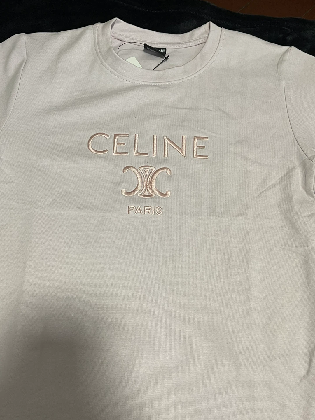 セリーヌ Tシャツ ピンク Mの写真2枚目