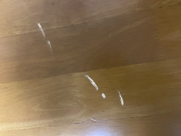 昇降式 センターテーブル 天然木の写真2枚目