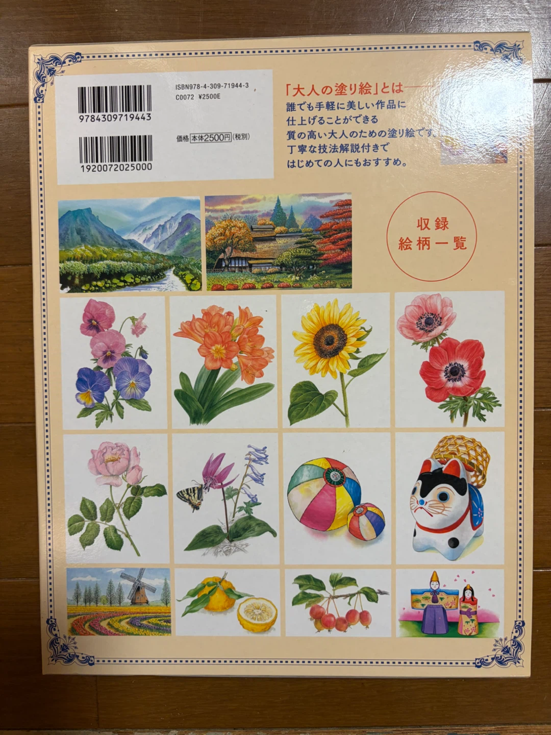 大人の塗り絵 クーピーBOX 22色セットの写真2枚目