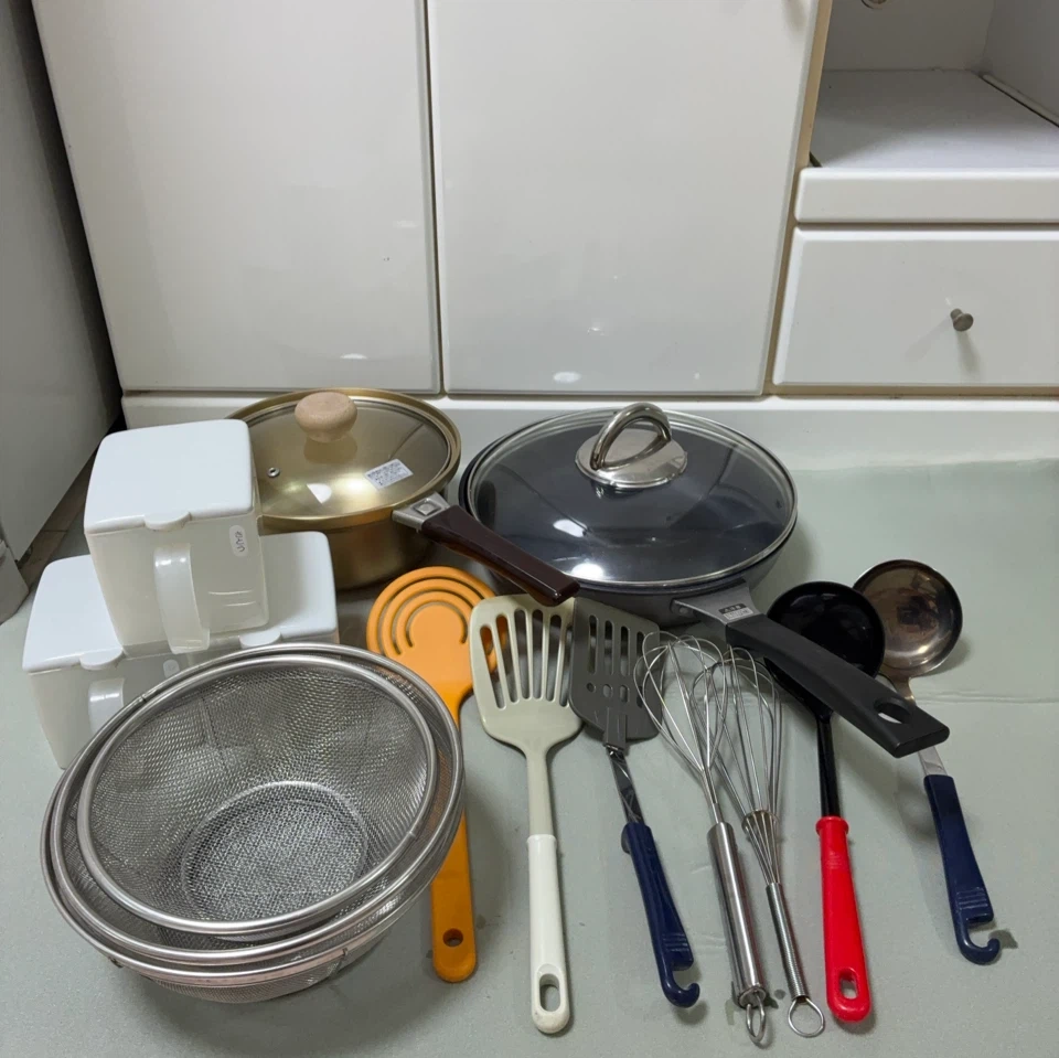 キッチン用品 調理器具 鍋 フライパン ざる まとめ売り