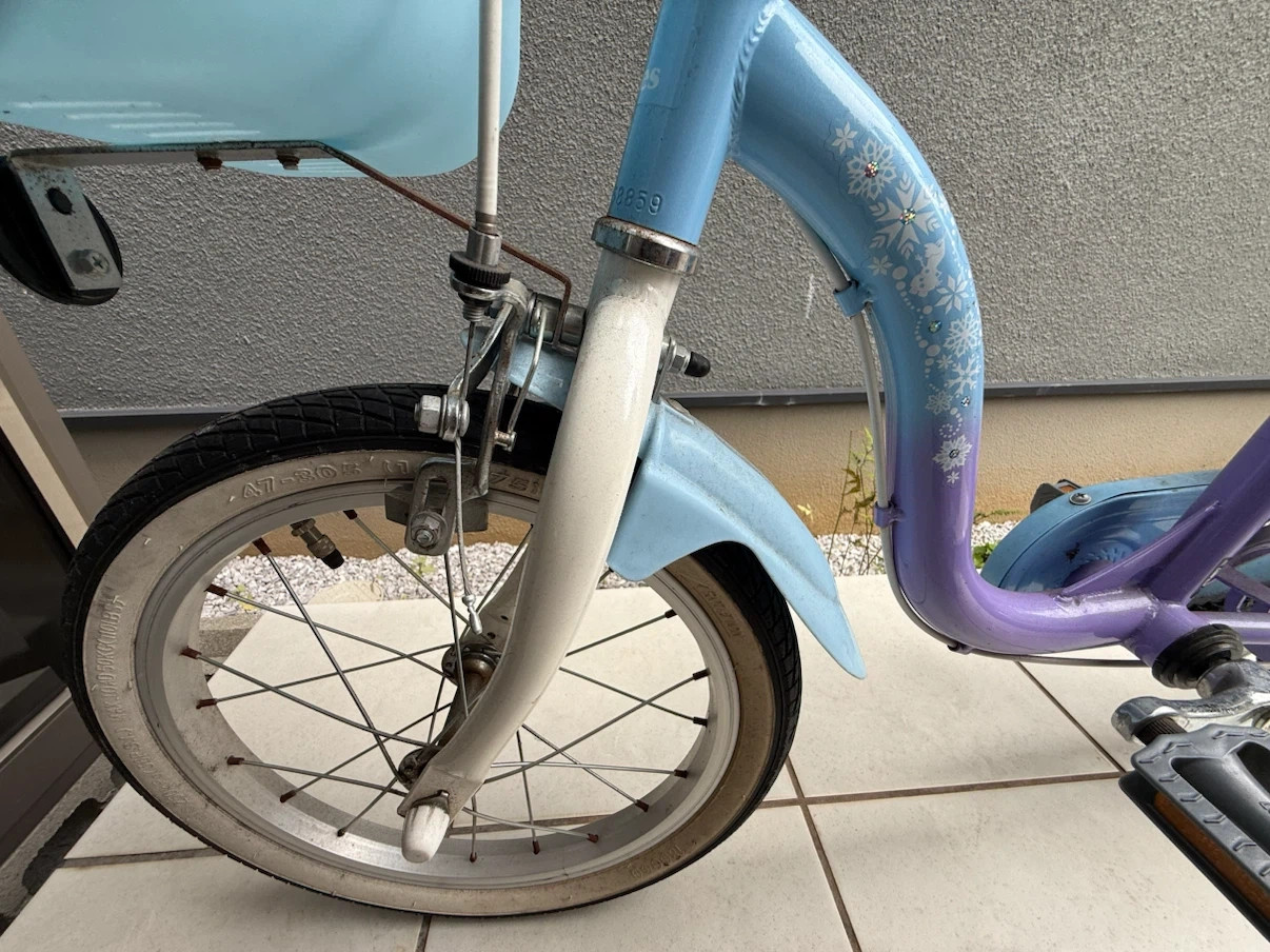 アナと雪の女王 子供用自転車 16インチの写真6枚目