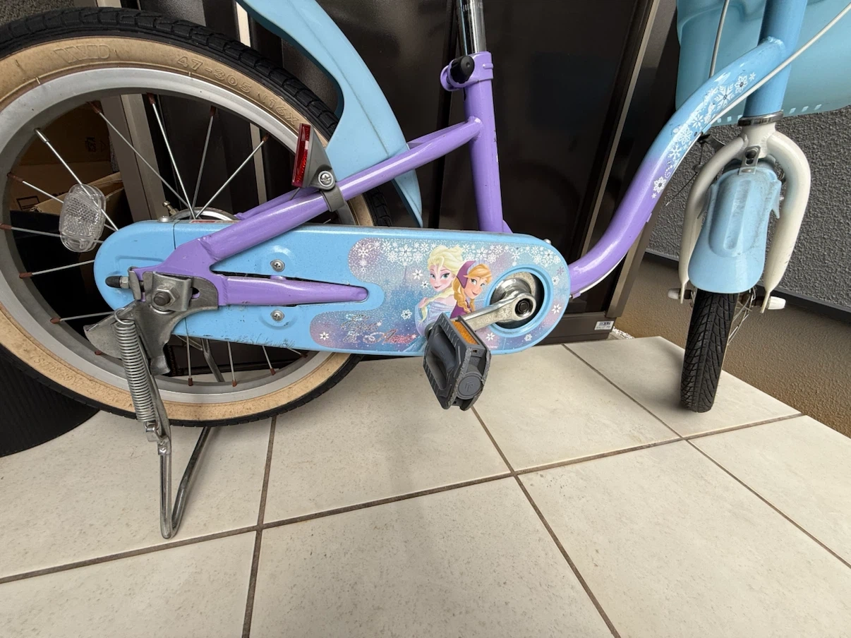アナと雪の女王 子供用自転車 16インチの写真9枚目