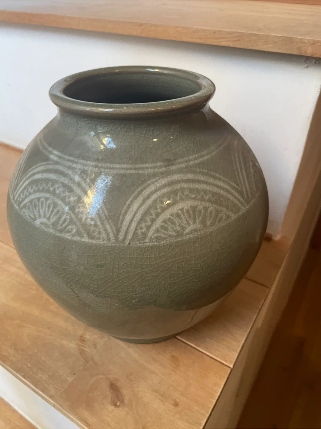 青磁 花瓶 壺 陶器 伝統工芸