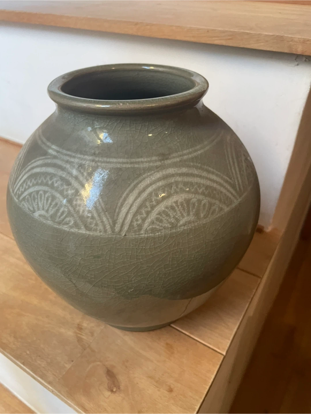 青磁 花瓶 壺 陶器 伝統工芸