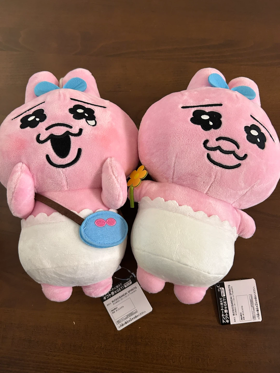 おぱんちゅ2体、SNOOPYキャンバスバケットバッグ