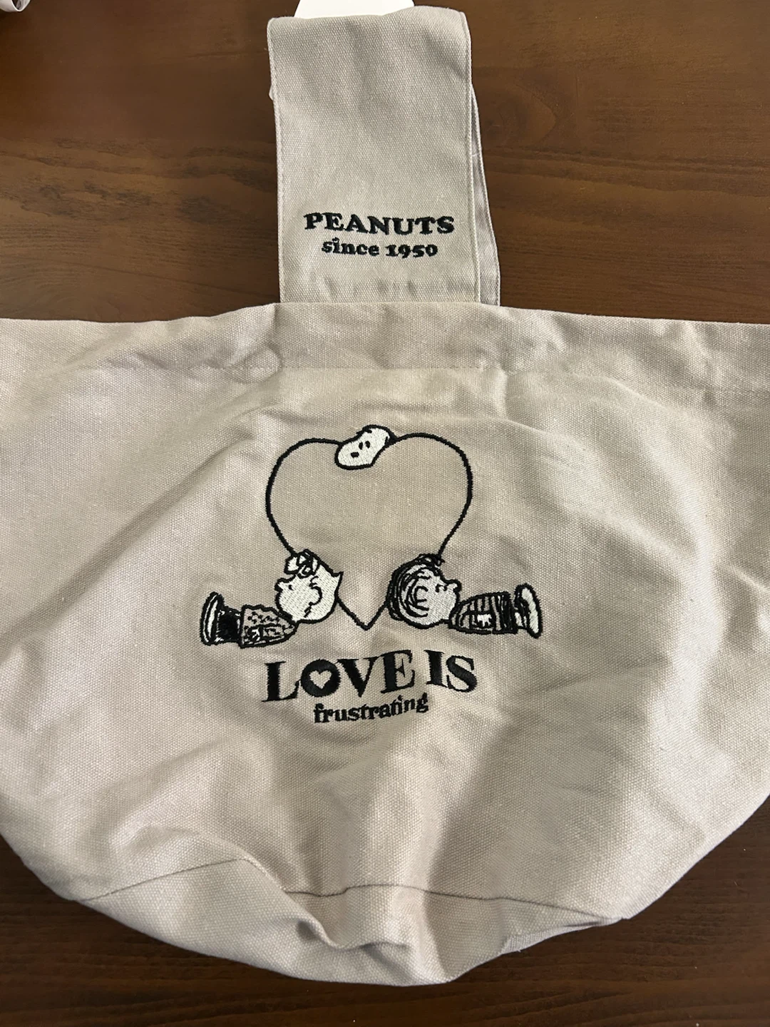 おぱんちゅ2体、SNOOPYキャンバスバケットバッグの写真3枚目