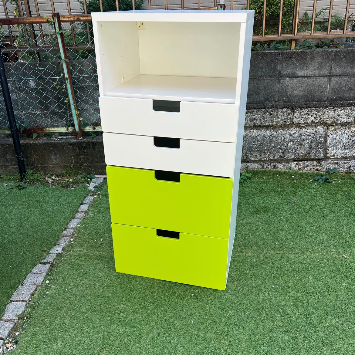 IKEA イケア STUVA 子供 洋服タンス 幅60cm 高さ130cm 引き出し収納ラック①