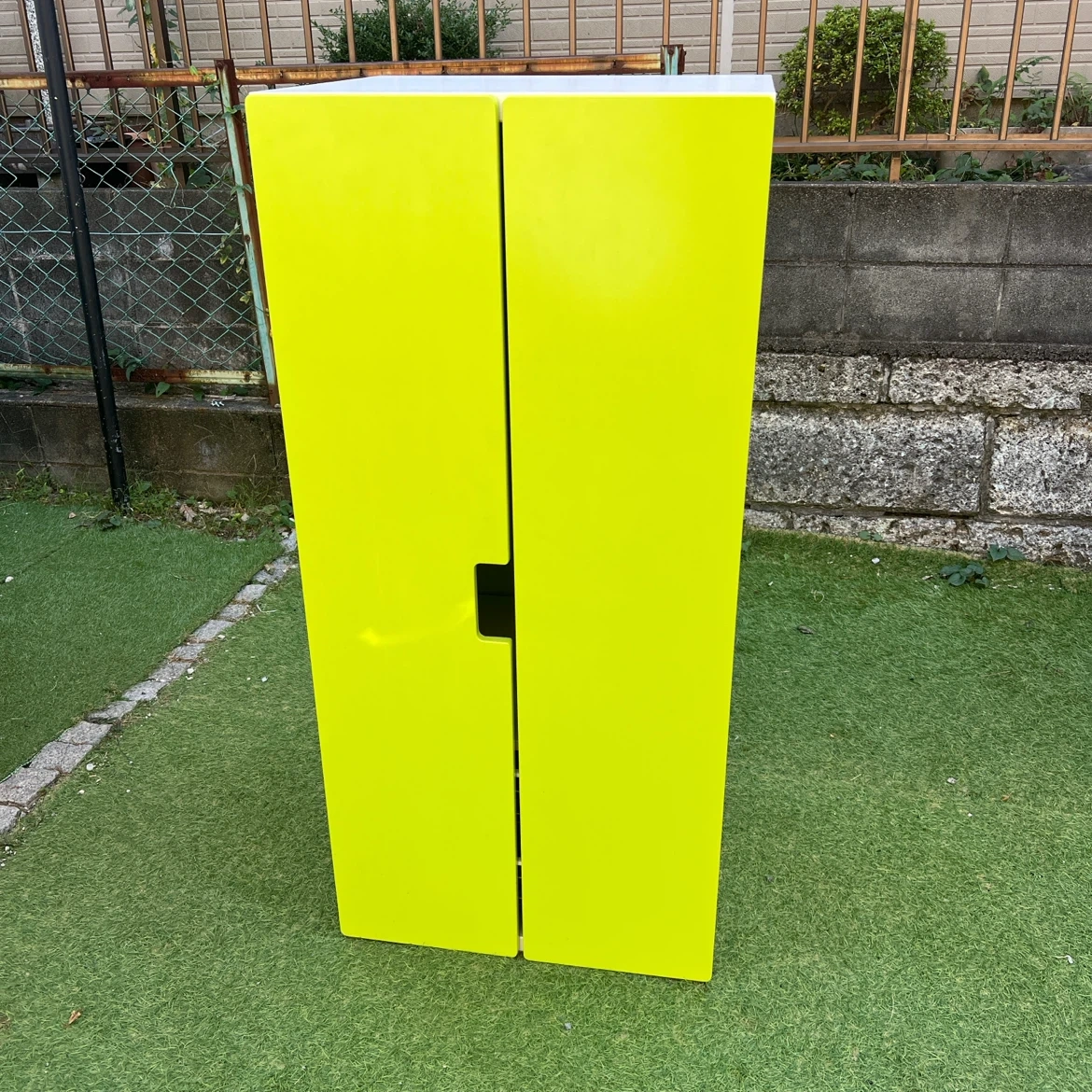 IKEA イケア STUVA 子供 洋服タンス クローゼット 幅60cm 高さ130cm 子供用ワードローブ 収納ラック②