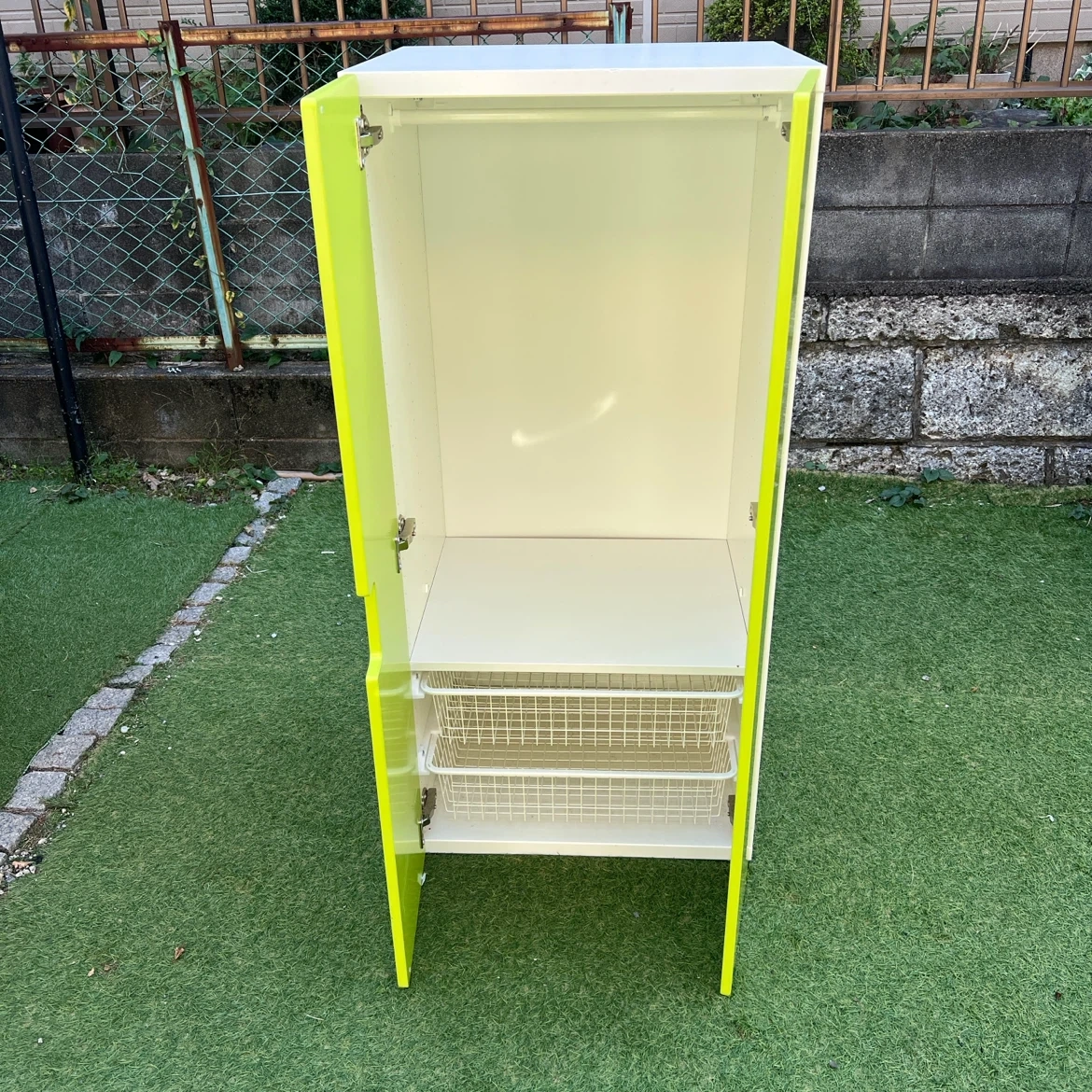 IKEA イケア STUVA 子供 洋服タンス クローゼット 幅60cm 高さ130cm 子供用ワードローブ 収納ラック②の写真2枚目