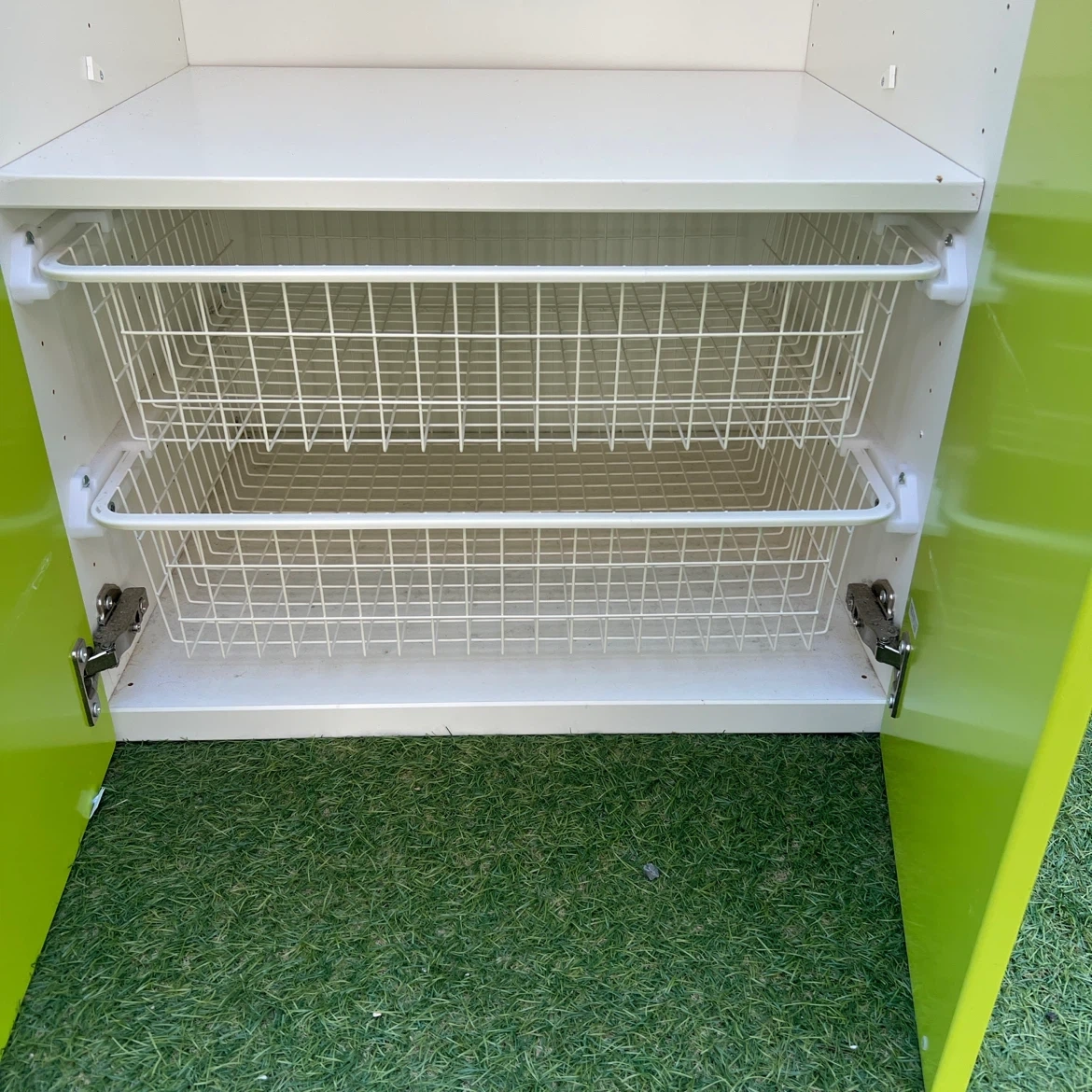 IKEA イケア STUVA 子供 洋服タンス クローゼット 幅60cm 高さ130cm 子供用ワードローブ 収納ラック②の写真4枚目