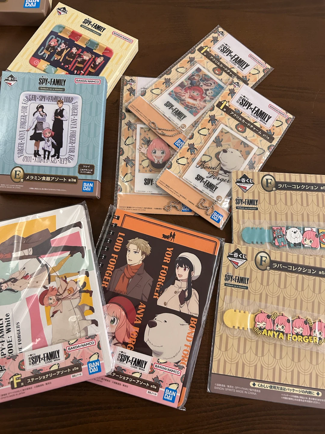 スパイファミリー 一番くじ グッズまとめの写真6枚目